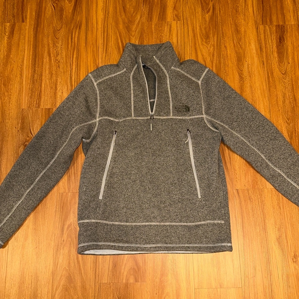 Mens north face quarter zip